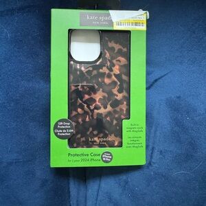 Kate Spade Leopard Print Case for iPhone16 Pro